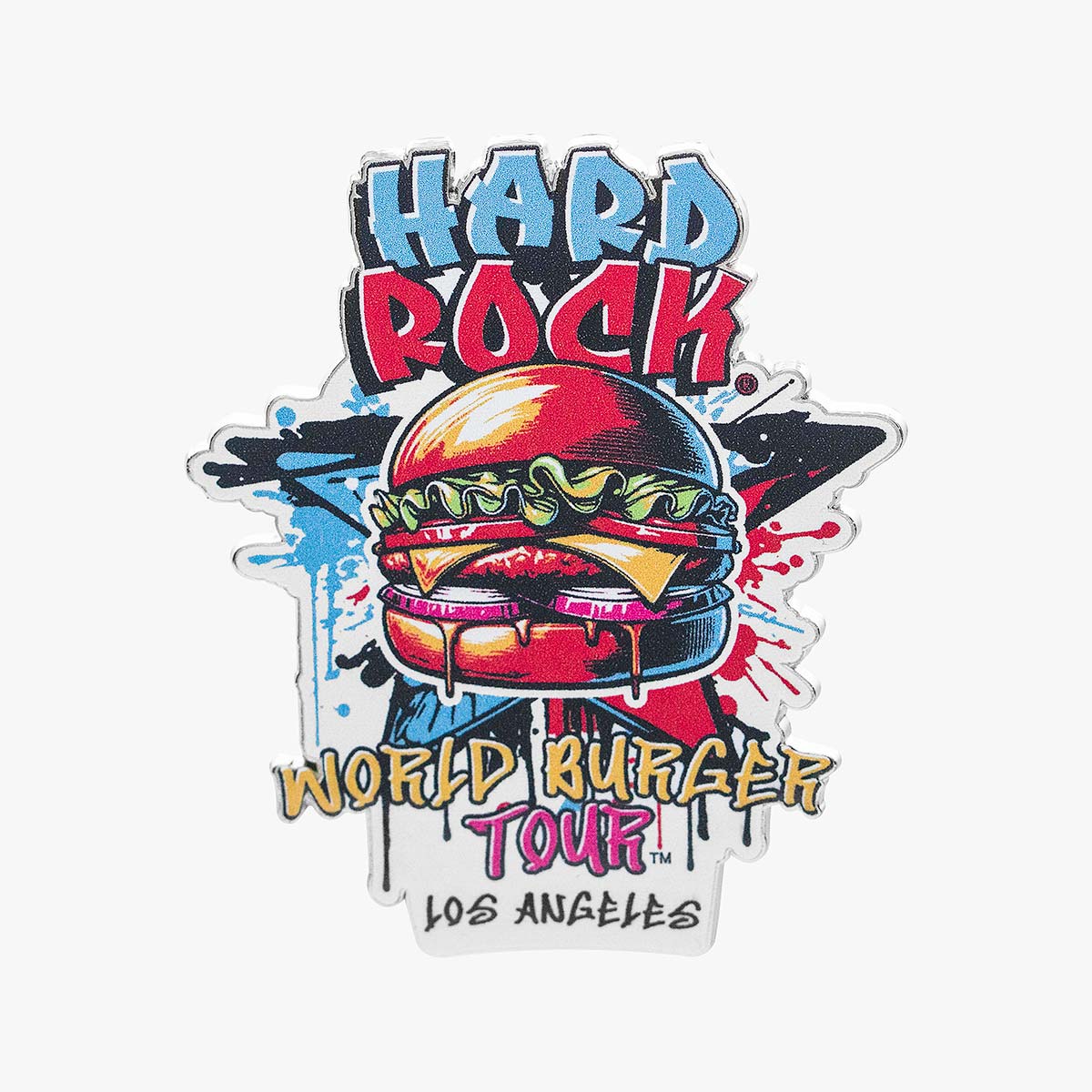 Collectible World Burger Tour 2025 Pin image number 1